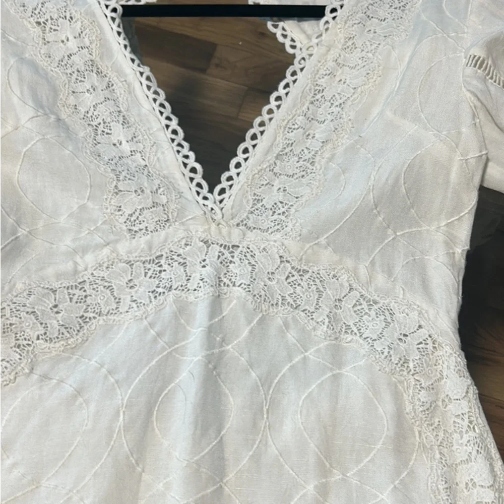 Tularosa White Mini Dress - Picture 3 of 5